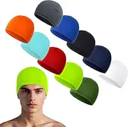 [Gvhntk] 10 Pcs Cooling Skull Caps for Men Cap Welding Helmet Liner Sweat Wicking Head Wrap Bicycle Beanie Cycling Running Hat