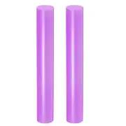 2pcs Acrylic Clay Roller 18.5cm x 2.5cm for Shaping Sculpting Purple