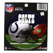 Indianapolis Colts NFL Round Sticker Decal Full Color 4 1/2"x 4 1/2" - FREE SHIP