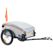 VEVOR Bike Cargo Trailer, 45 kg Load, Heavy-Duty Bicycle Wagon Cart, Foldable...