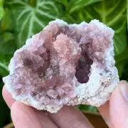 Pink Amethyst Geode Cool Stalactite Crystal Formation | 137 grams