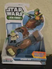 STAR WARS JEDI FORCE SPEEDER BIKE WITH LUKE SKYWALKER NIB