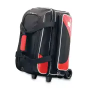 Ebonite Transport 2 Ball Roller Red Bowling Bag