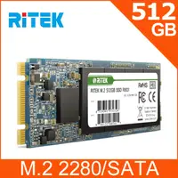 在飛比找PChome24h購物優惠-RITEK錸德 R801 512GB M2 2280/SAT