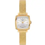 TISSOT 天梭 LOVELY SQUARE 動人心弦米蘭帶女錶-金/20MM T0581093303100