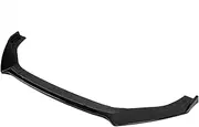 Otufan 3 Sections Front Bumper Spoiler Car Accessories Exterior Splitter Lip Trim Facelift Upgrade Replacement for MK7 MK7.5 GTD R 2013‑2020(Glossy Black Style)