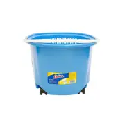 Quickie EZ-Glide 20 Quart Blue Bucket on Wheels 20000ZQK