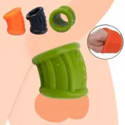3 Pack Stretchy Donut Penis Ring Silicone Stretchy Penis Erection Aid Adult Male