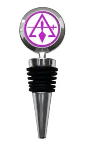 Council of Cryptic Masons Wine Bottle Stopper