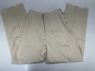 Orvis Womens Pants Size 16 Stone Side-Button Vineyard Pants USA Made