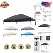Durable 8x8 Canopy Replacement Top - Waterproof & UV Resistant Black Cover
