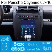 9.7" Android Navigation Car Gps Stereo Tesla Style For Porsche Cayenne 2002~2010