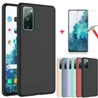 For Samsung Galaxy S20/S20+/S23/S20 FE 5G Silicone Case or with Screen Protector