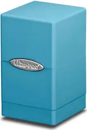 Satin Tower Deck Box (Light Blue)