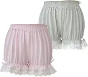 [WEONEDREAM] Toddler Girl Shorts Ruffled Pumpkin Bloomers Shorts for Kids Workout Athletic
