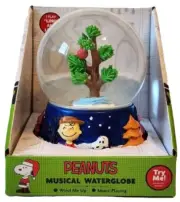 Peanuts Musical Snow Globe Charlie Brown's Christmas Tree, Plays Linus and Lucy