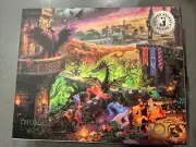 Brand New-Disney Thomas Kinkade Studios Silver Edition Maleficent 1000pc Puzzle