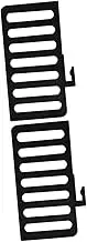 HOUDERCO Shoe Cabinet Accessories 2pcs Tall Wood Shelf Dividers Closet Shoe Organizer Dividers Anti-tip Design
