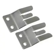 2pcs Spring Pressure Clip Radio Mic Clamp