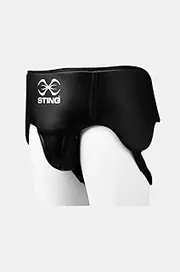 Sting Sports Orion Adult Abdominal Guard Black