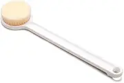 Bath Body Brush with Comfy Bristles Long Handle Gentle Exfoliation Improve Skin's Health and Beauty Wet or Dry Brushing Back Scrubber for Shower