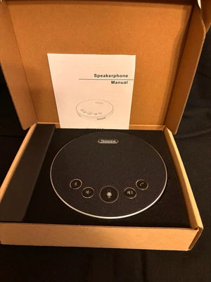 Tenveo Full Duplex Bluetooth Conference Speakerphone Unified V2.0 TEVO-M3B