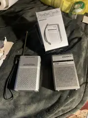 Magnavox AM Transistor Radio Model 39 Brand New On Box + Realistic Weather Radio