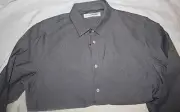 BEN SHERMAN PLECTRUM DOBBY OXFORD CONTRAST SHIRT L $129