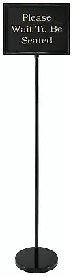 Chef Master 90033 Classic Black Finish Hostess Signs 15 Messages