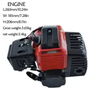 43cc 47cc 49cc Pull Start Engine Motor 2-stroke for Pocket Push Bike Go Kart ATV