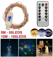 LED String Lights USB Powered Copper Wire Fairy Lights Xmas Wedding Party Light