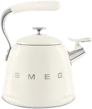 Smeg 50's Style Whistling Kettle Cream