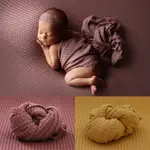 嬰兒拍照針織背景毛毯 兒童攝影影樓滿月百天藝術寫真毯墊道具