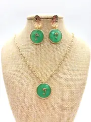 Dolphin dreams jewelry set, goldfilled, gift for her, rhodium
