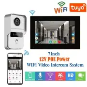 Wifi Video Intercom Kits Visual Doorbell Entry Doorphone Door Camera Apartment