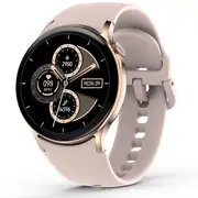 Bluetooth Smart Watch 1.43 Touch Screen Call Heart Rate Blood Pressure BT 5.3 Pink
