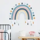 Room Nursery Room Decoration Rainbow Wall Decals Wall Sticker Rainbow Stickers