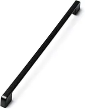 Zinc Kitchen Cabinet Handles Drawer Bar Handle Pull Black Color Hole to Hole Size 320mm