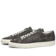 COMMON PROJECTS ACHILLES LOW SUEDE WASHED BLACK SIZE EU 42 / US 9
