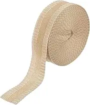 uxcell Iron-on Instant Hem Tape, 11 Yard No Sew Hemming Tape for Pants Washable Hem Adhesive Fabric Strips 1 Inch Fit for Clothes Curtain Pant Mouth - (1 Pack, Khaki)