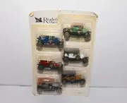 Set Of Vintage Car Miniatures Diecast Reader's Digest 32-491 Ford Fiat Simplex