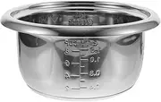 Mikinona Rice Cooker Liner Removable Container Rice Maker Inner Pot Stainless Steel Wok Nonstick Cookware Kitchen Accessory