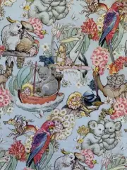 May Gibbs Gumnut Australian themed fabric 50cm x 100cm