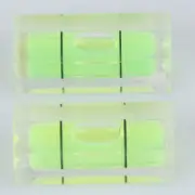 2pcs high precision level square single line horizontal bubble