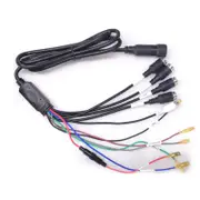 Elinz Power Harness for DVR9N Monitor 12V 24V 4 AV Inputs Bus Truck Caravan - DVR9N
