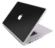 3D CARBON FIBER Vinyl Lid Skin Cover Decal fit Apple MacBook Pro 17 A1297 Laptop