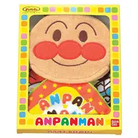 在飛比找蝦皮購物優惠-日本 Anpanman 麵包超人 造型擦手巾 兒童方巾附夾扣