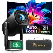 [EU/US Direct] SkyEcho FreeONE-Pro Auto Focus Built-in battery Ceiling Projector Android 1+8G 350 ANSI Lumens 1080P 4K D