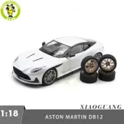 1/18 Aston Martin DB12 DB 12 White Diecast Model Toy Car Gifts For Friends