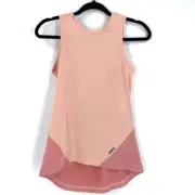 NWT Pearl Izumi Women's Sleeveless Deep V Cross Back Cycling Tank Top Pink Sz XS